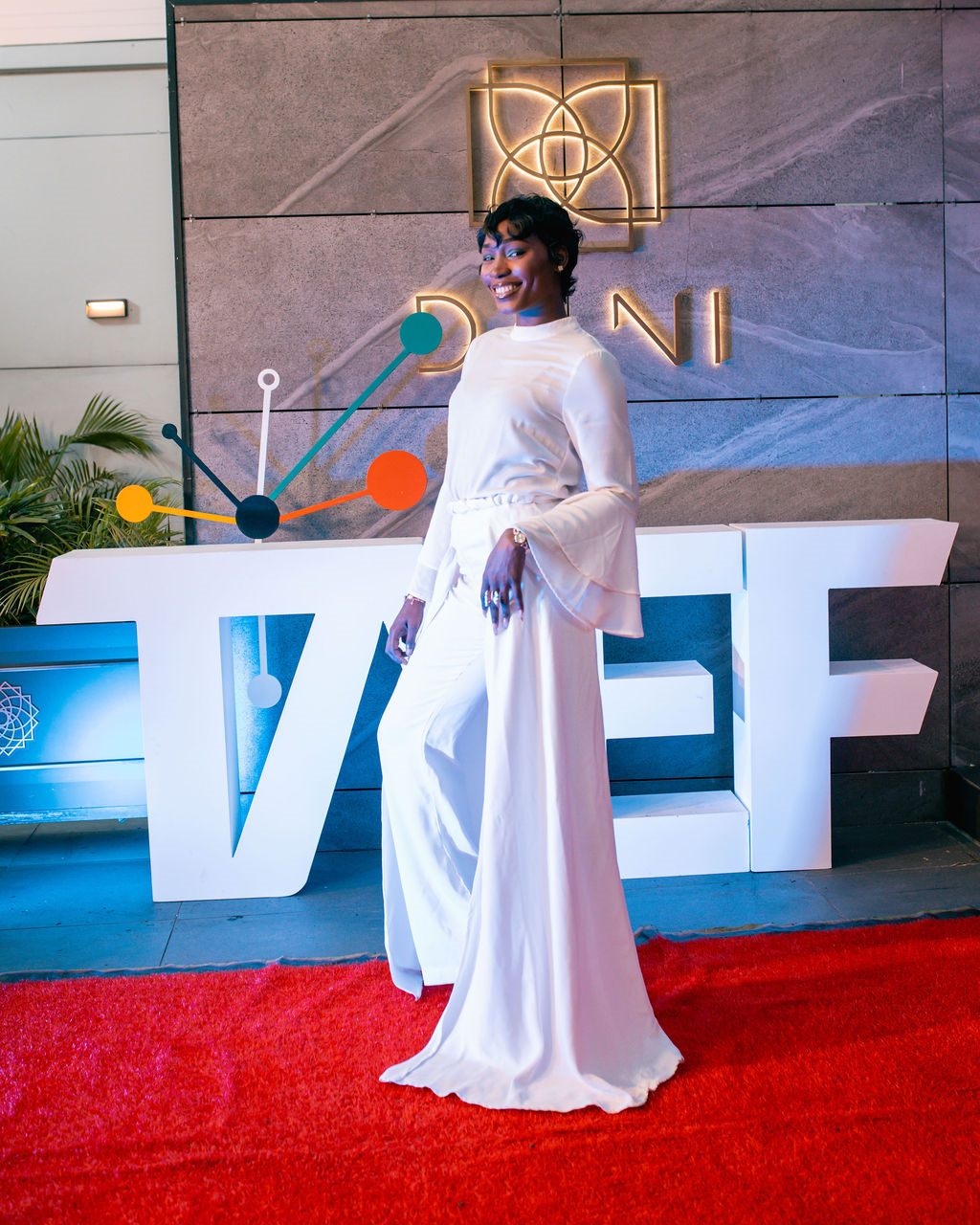Red carpet arrival