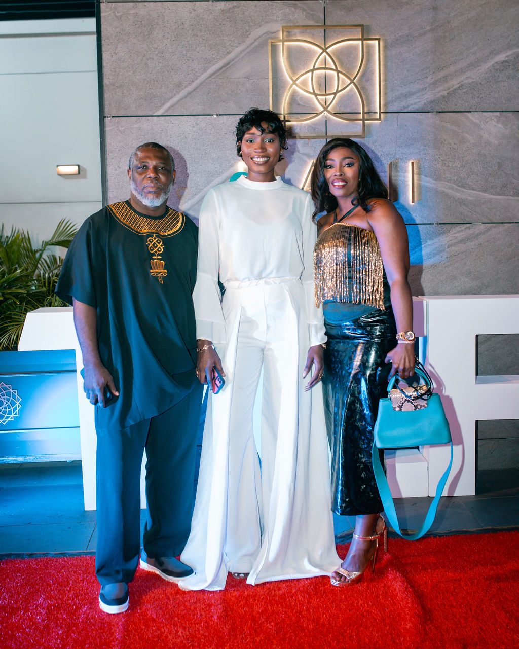 Guests on the red carpet